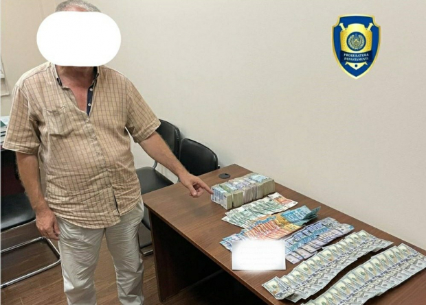 В Сырдарье задержан гражданин причастный к незаконному обороту иностранной валюты