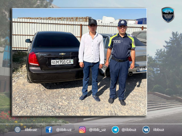 В отношении водителя, создавшего опасную ситуацию на мосту в Ташкенте, составлен протокол