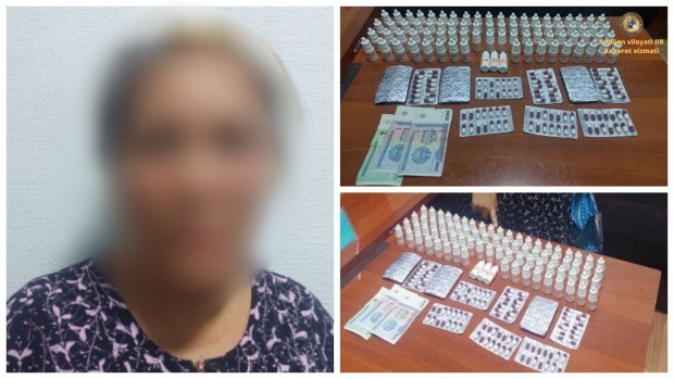 Жительница Андижана задержана при незаконной продаже психотропных препаратов на 8 млн сум