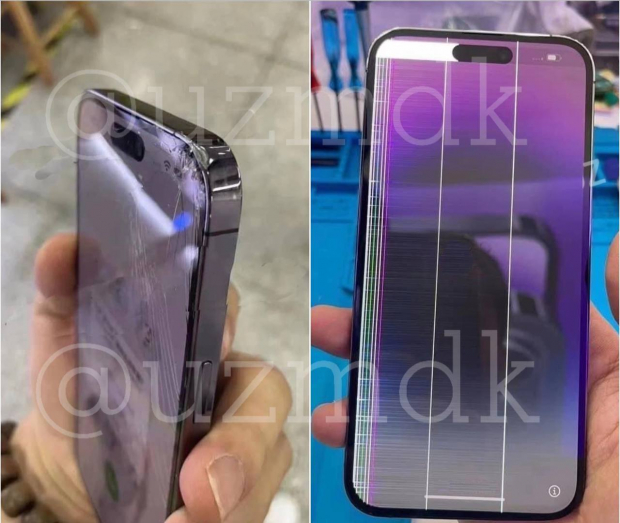 Узбекистанец успел разбить новый iPhone 14 Pro