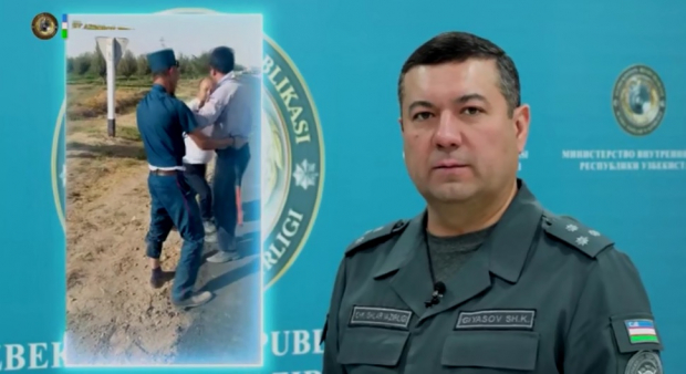 Пресс-секретарь МВД Узбекистана прокомментировал инцидент с сотрудником ДПС в Кашкадарье
