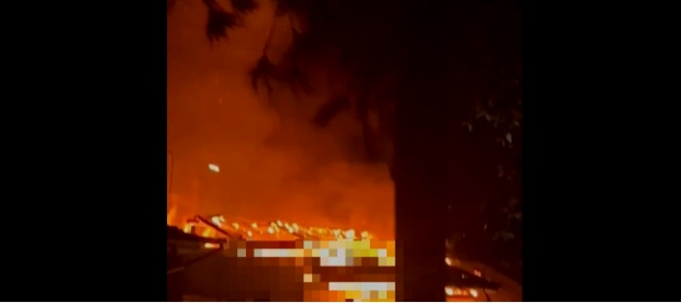 В Ташкентском районе произошёл пожар в жилом доме