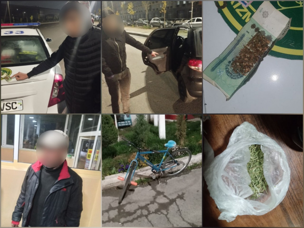 В Учтепинском районе велосипедист перевозил наркотические вещества