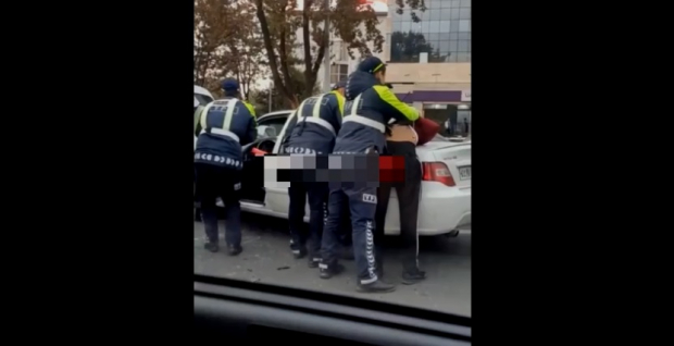 В Ташкенте водителю автомобиля «Nexia», который не подчинялся сотрудникам ДПС, назначили наказание