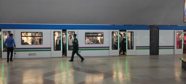 Метрополитен Ташкента отчитался о количестве пассажиров в сутки