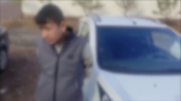 В Намангане сотрудники ДПС выявили 16-летнего гражданина за рулём автомобиля «Spark» - видео