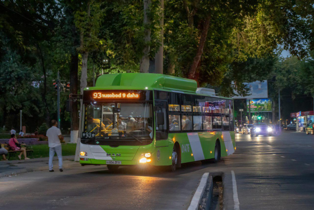 В Узбекистане автобусы начнут фиксировать нарушения ПДД