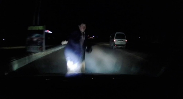 В Кашкадарье водитель автомобиля «Lacetti» сбил пешехода - видео