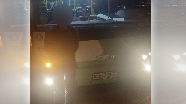 В Ташкенте наказан ещё один водитель автобуса
