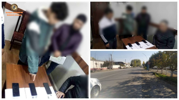 В Андижанской области задержаны грабители, среди которых двое были несовершеннолетними