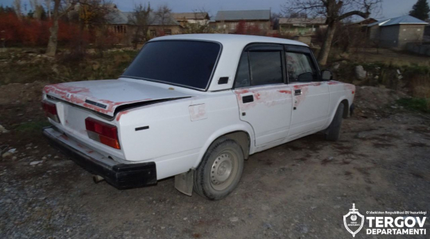 В Сурхандарье бывший хозяин автомобиля «ВАЗ 2107» угнал его у нового владельца