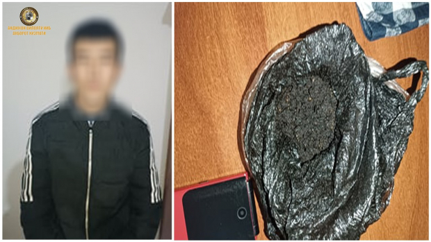В Андижанской области задержан гражданин с наркотическими веществами