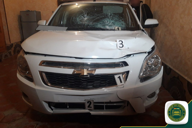 Найден водитель автомобиля «Cobalt», который скрылся после наезда на девочку в Карши