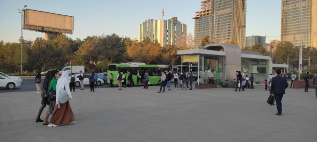 В Ташкенте значительно сократился интервал между прибытием автобусов