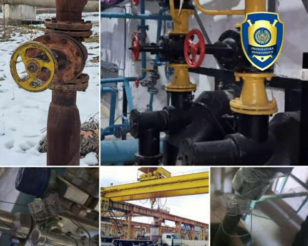 В Узбекистане выявлены очередные случаи незаконного использования природного газа почти на 7 млрд сум