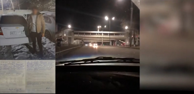 В Чиланзарском районе водитель «Lacetti» решил, что ПДД не для него - видео