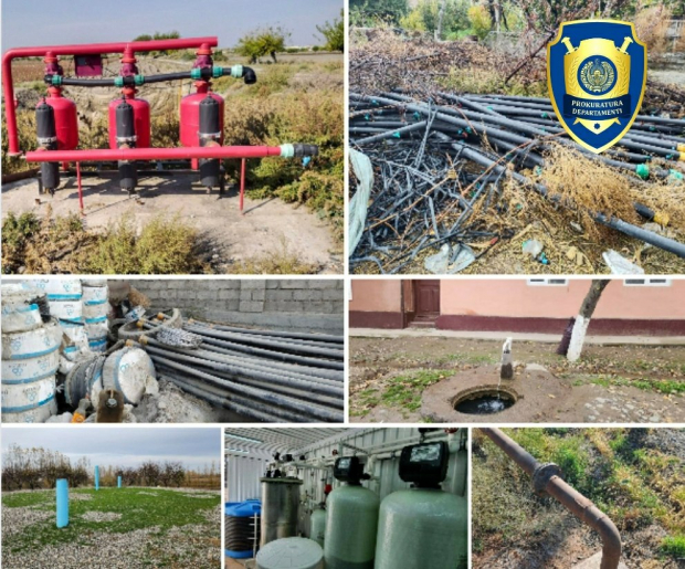 В Узбекистане выявлены случаи хищений при работах по водоснабжению и капельному орошению