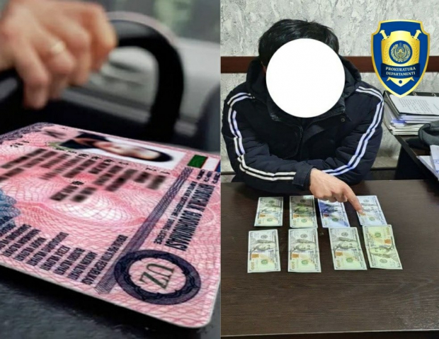 В Узбекистане выявлены очередные случаи мошенничества с получением водительского удостоверения