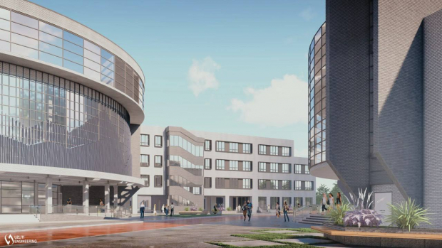 Самаркандский международный технологический университет представил макет своего нового кампуса