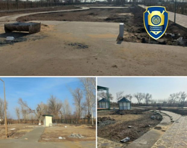 Выявлены хищения при строительстве базы отдыха в Каракалпакстане