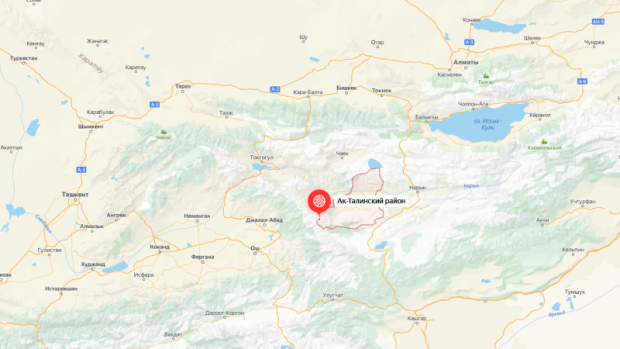 В Кыргызстане произошло землетрясение