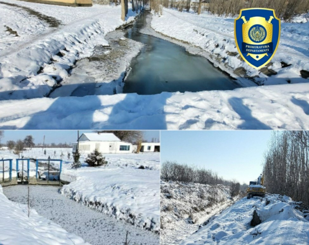 В Самаркандской области при работах по очистке канала было совершено хищение 1,4 млрд сум
