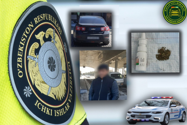 В Ташкенте задержан водитель автомобиля «Malibu»