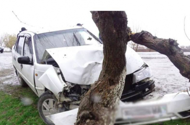 В Самарканде молодой человек угнал автомобиль и врезался в дерево