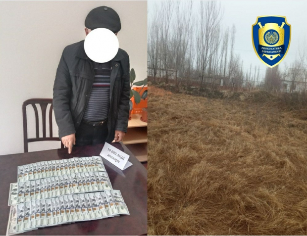 В Гулистане мужчина пытался продать землю государственного резерва