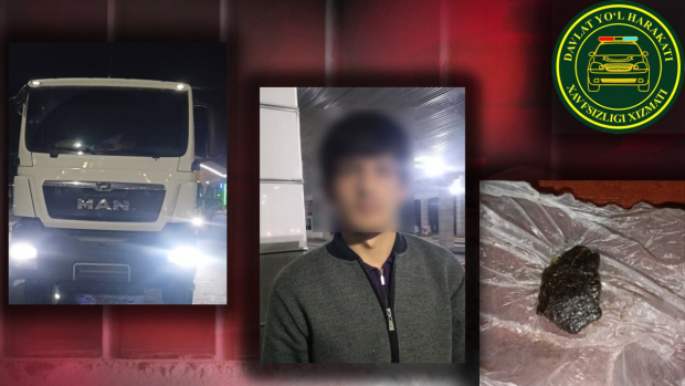 В Ташкенте у водителя грузовика обнаружили наркотические вещества