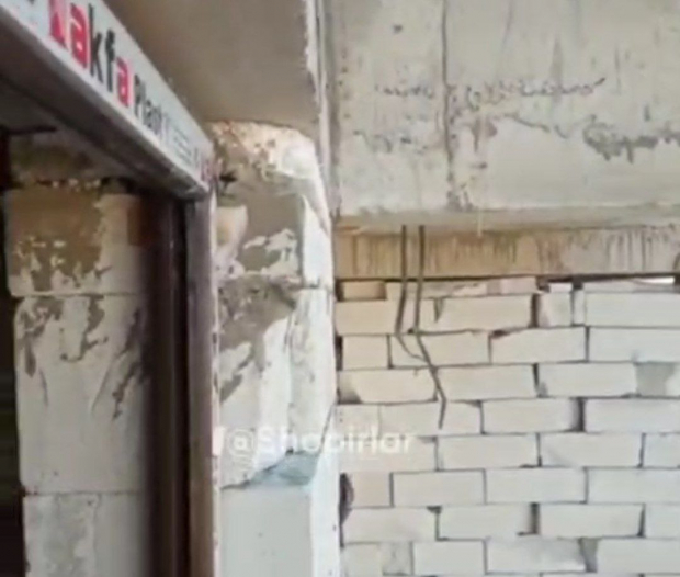 В Узбекистане накажут очередного застройщика за некачественную многоэтажку