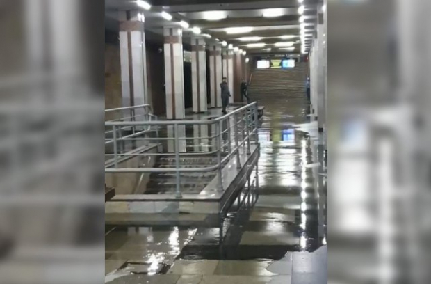 Затопление ташкентского метрополитена не помешало его работе