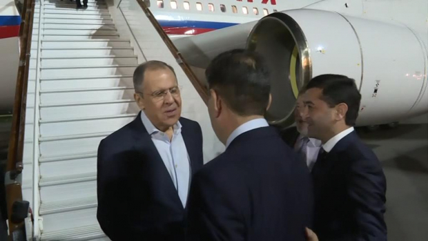 Глава МИД РФ Сергей Лавров прибыл на переговоры в Самарканд