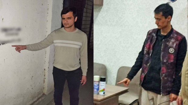 В Ташкенте задержали двух мужчин, которые рисовали наркограффити