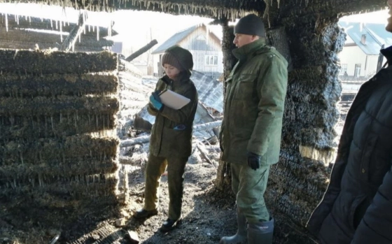 В России трое узбекистанцев заживо сгорели в пожаре
