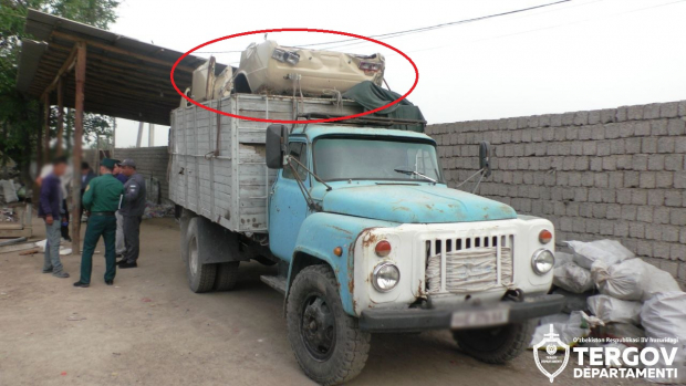 В Ташкентской области гражданин угнал автомобиль «ВАЗ-2101» и сдал его в металлолом