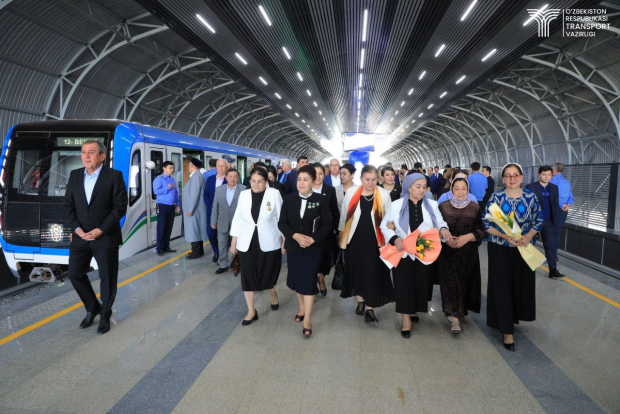 В метрополитене Ташкента запустили 5 новых станций