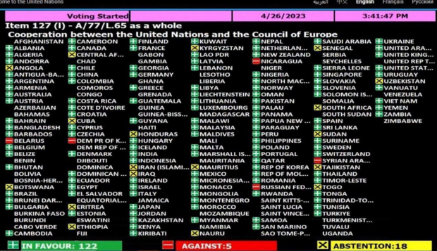 Узбекистан не стал голосовать за принятие документа ООН, в котором упоминается агрессия РФ