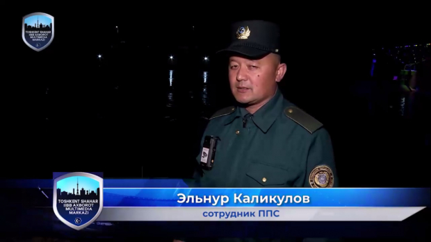 В Ташкенте сотрудники ППС спасли из канала Бозсу женщину и её ребёнка — видео