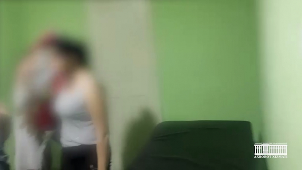 В одном из массажных салонов Намангана оказывали интимные услуги - видео