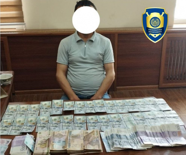 В Андижанской области задержали гражданина, причастного к незаконному обороту иностранной валюты