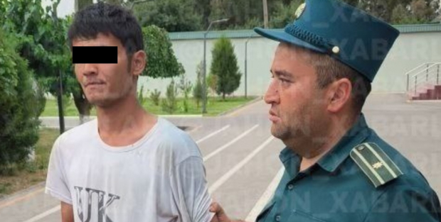 Житель Ташкентской области, который избивал своих детей, задержан в процессуальном порядке