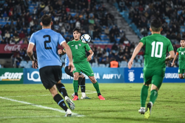 Молодежная сборная Узбекистана по футболу проиграла Уругваю