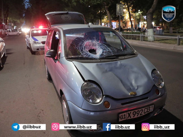 В Учтепинском районе водитель автомобиля «Matiz» сбил школьницу, девочка скончалась по пути в больницу