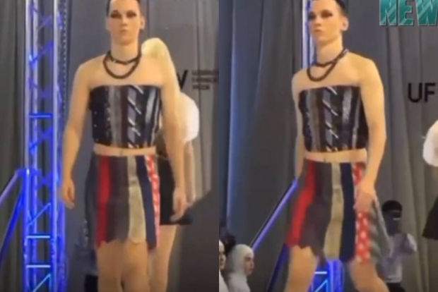 В Ташкенте дизайнера захейтили за мужские юбки — видео