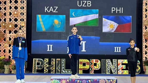 Узбекистанские гимнастки завоевали 18 медалей на чемпионате Азии