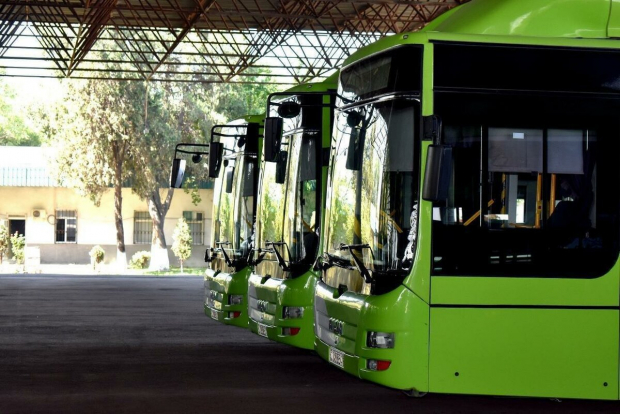 В Ташкенте нагрузка на автобусы выросла на 63%