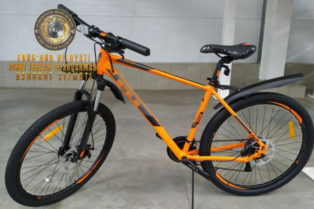 В Фергане арестовали гражданина, который совершил кражу велосипеда