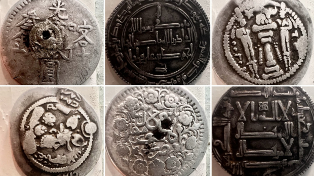 В Намангане нашли редкие монеты