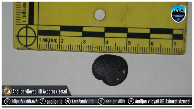 У 23-летнего жителя Андижана обнаружили наркотическое вещество